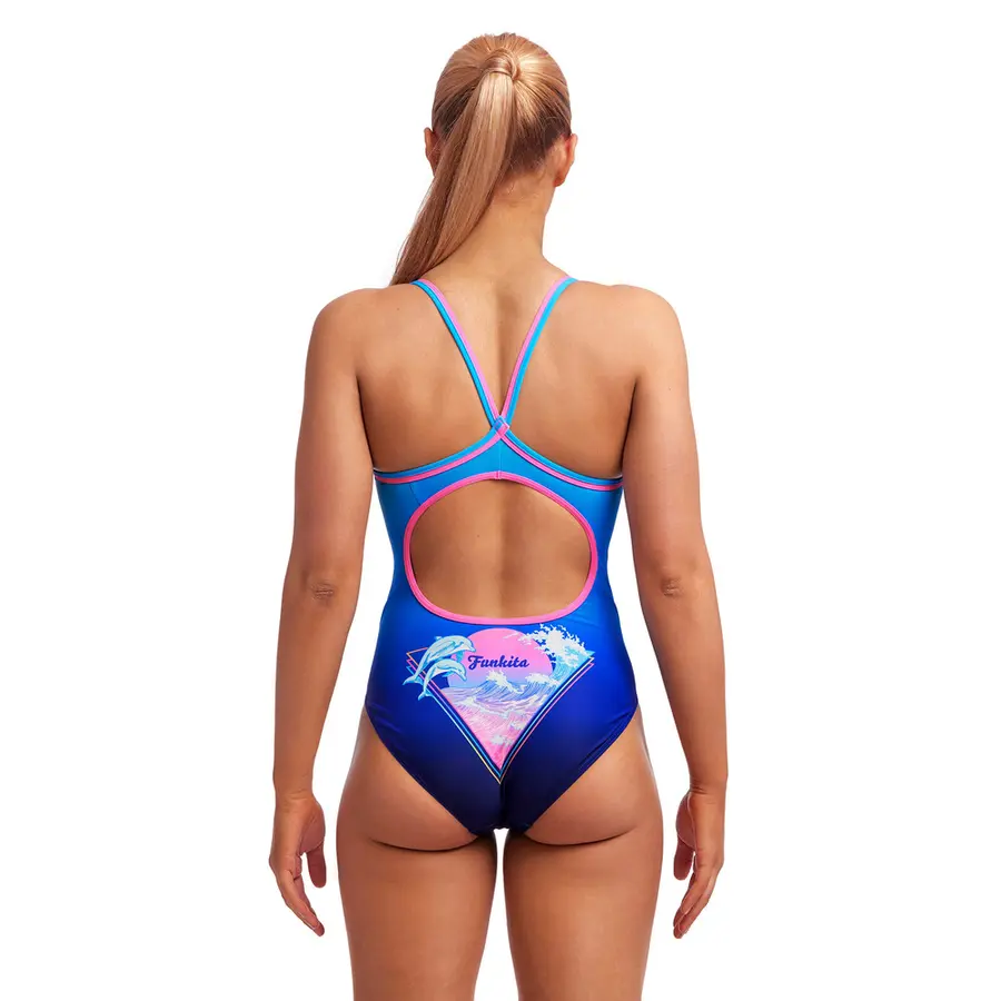 Flying Flipper Badedrakt EU38 Funkita | Diamond Back One Piece 