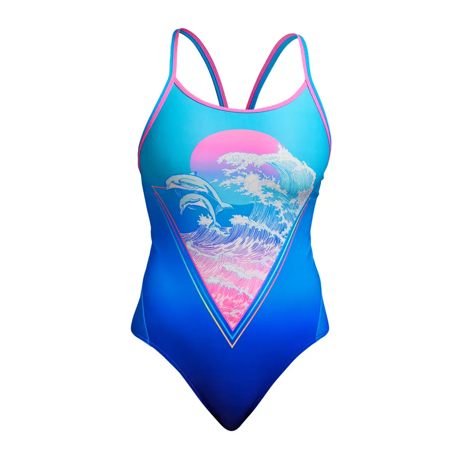 Flying Flipper Badedrakt EU38 Funkita | Diamond Back One Piece 