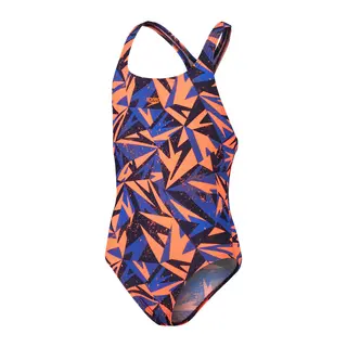 HyperBoom Allover Badedrakt jr Speedo | Blå/Oransje | ECO Endurance+