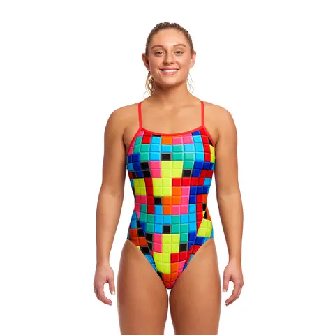 Blocked Badedrakt Funkita | Single Strap One Piece