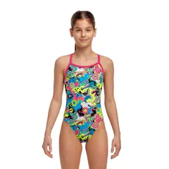 Smash Mouth Badedrakt jr Funkita | Single Strap One Piece