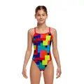 Blocked Badedrakt jr Funkita | Single Strap One Piece