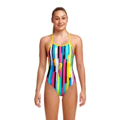 Winning Streak Badedrakt jr 128cm Funkita | Strapped in One Piece