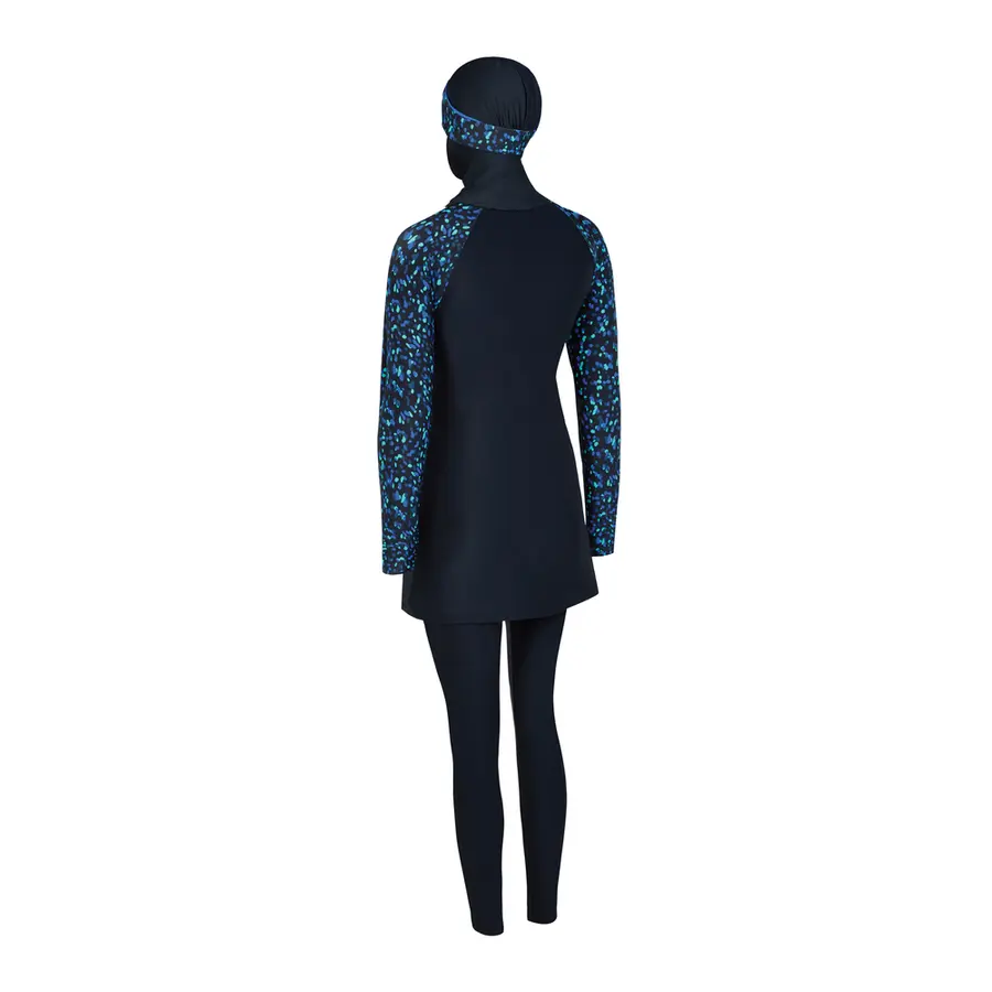 Jewel Modesty Suit Side Cut Burkini 48 Zoggs | Flerfarget | Elastomax 