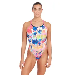 Sunset Tri Back Badedrakt EU40 Zoggs | Flerfarget | Ecolast+