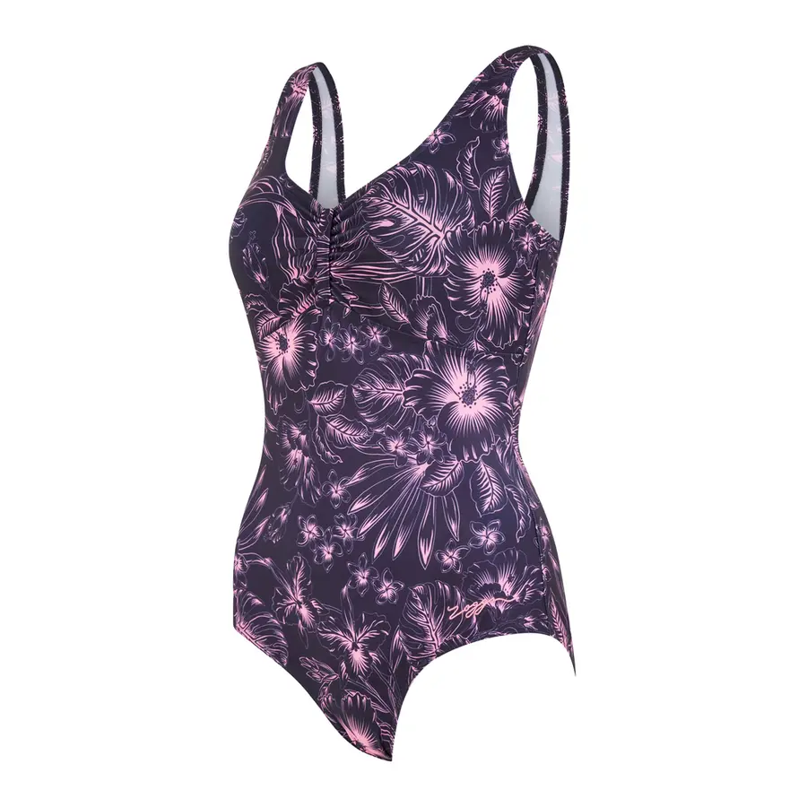 Sunset Bloom Scoopback Badedrakt EU34 Zoggs | Flerfarget | Ecolast 