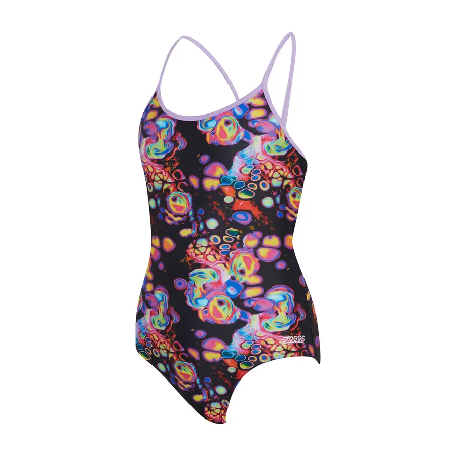 Tentacool Sprintback Badedrakt jr 116cm Zoggs | Flerfarget | Ecolast 