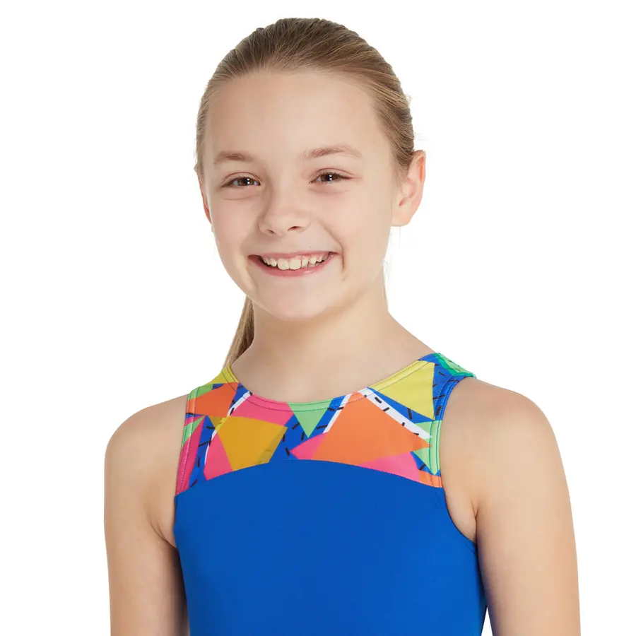 Medley Rainbow Infinity Badedrakt 116cm Zoggs | Blå | Ecolast 