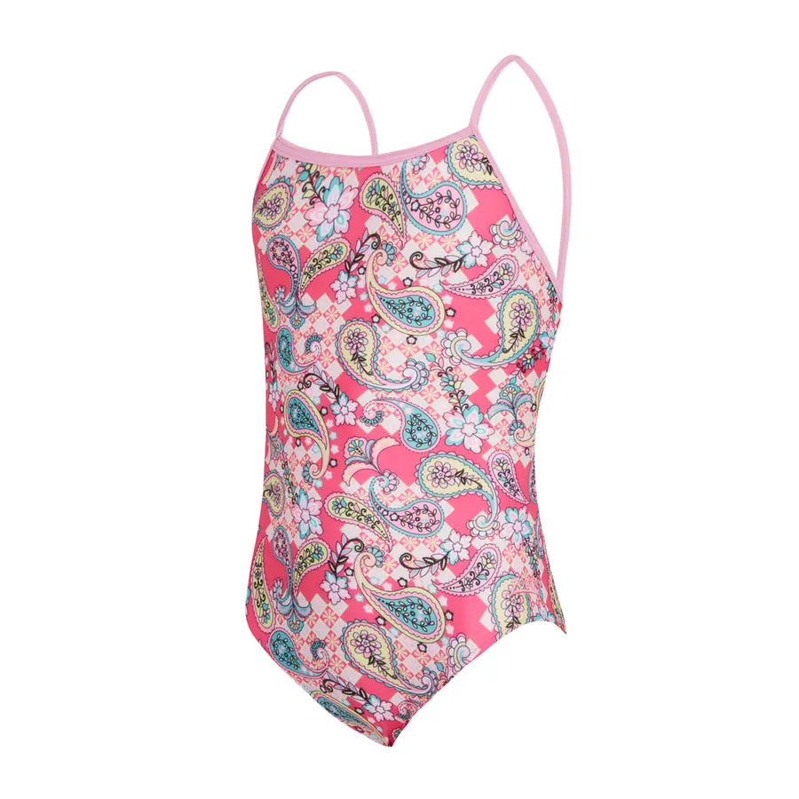 Heavenly Yaroomba Floral Badedrakt 152cm Zoggs | Rosa/Flerfarget | Ecolast 