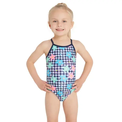 Picnic Posy Tex Back Badedrakt Zoggs | Flerfarget| Ecolast