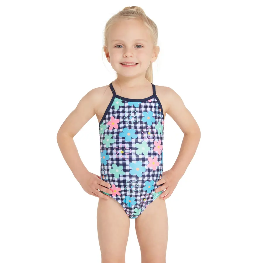 Picnic Posy Tex Back Badedrakt 110cm Zoggs | Flerfarget| Ecolast 