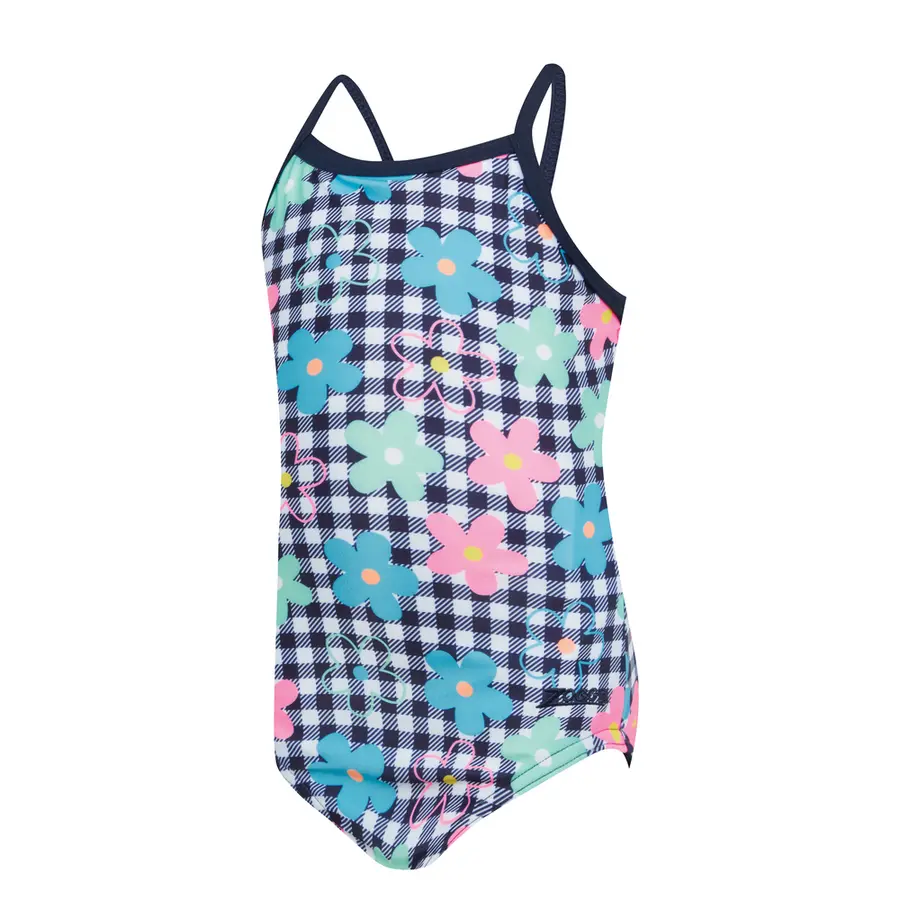 Picnic Posy Tex Back Badedrakt 110cm Zoggs | Flerfarget| Ecolast 