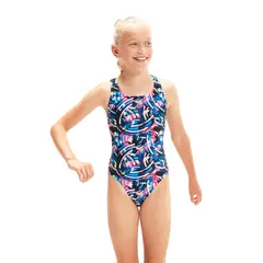Digital Allover Badedrakt jr 116 Speedo | Flerfarget | ECO Endurance+