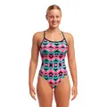 Square Stare Badedrakt Funkita | Diamond Back One Piece