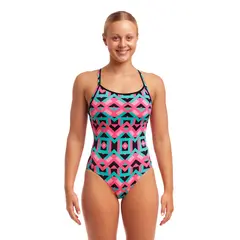 Square Stare Badedrakt 36 Funkita | Diamond Back One Piece