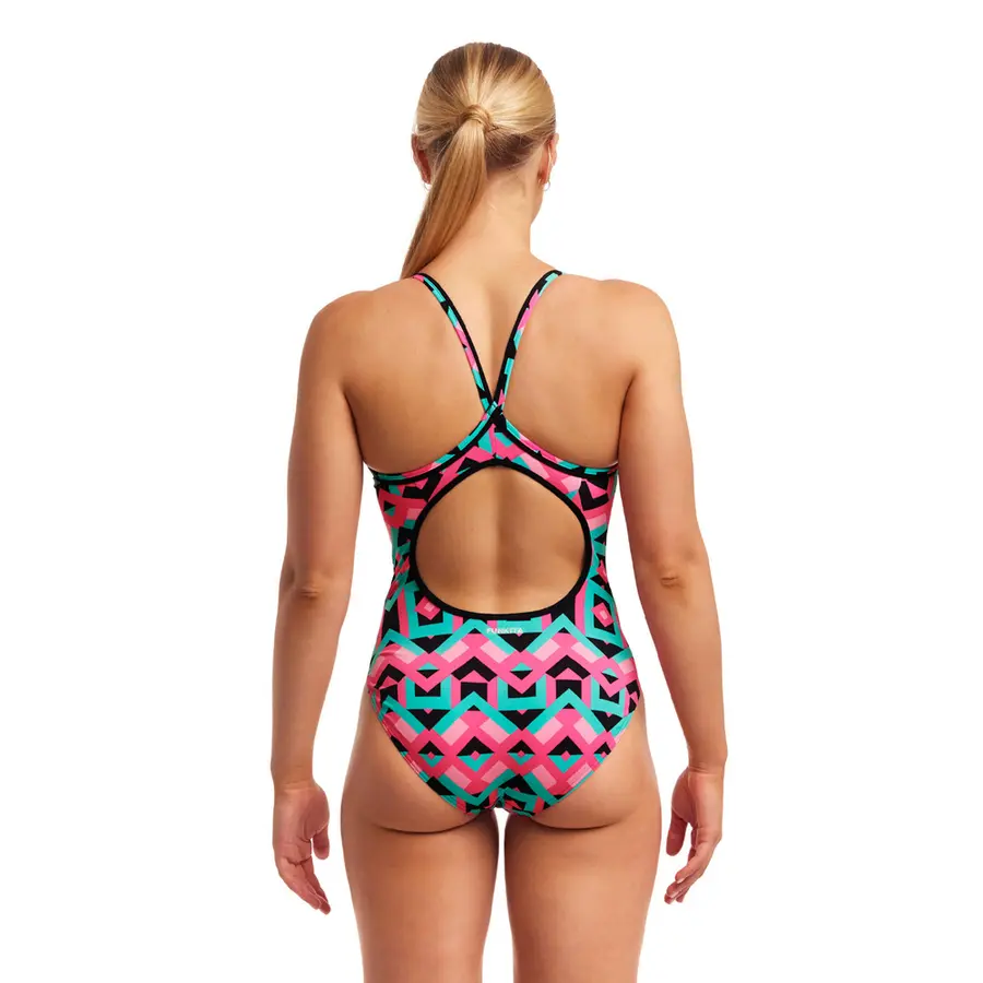 Square Stare Badedrakt 36 Funkita | Diamond Back One Piece 