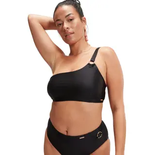 Asymmetric Shaping Top Bikini Speedo | Svart | ECO BodyFit Rec
