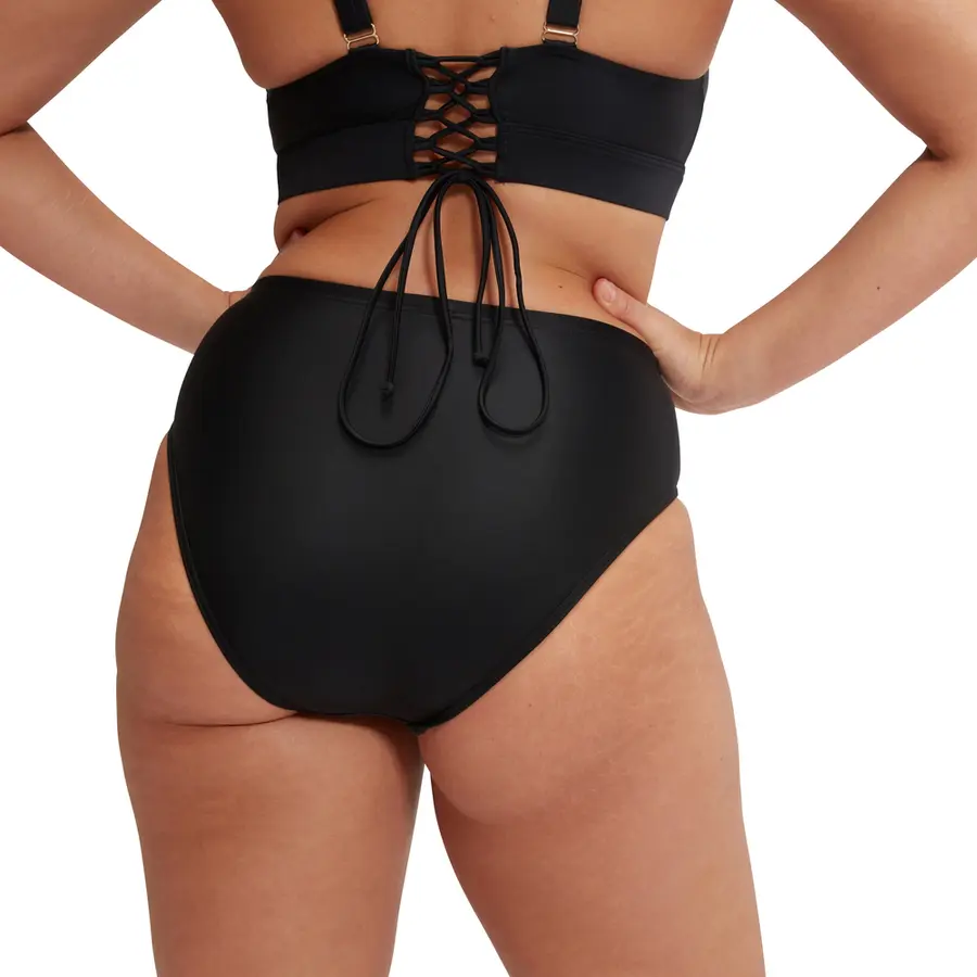 High Waist Shaping Truse Bikini 36 Speedo | Svart | ECO BodyFit Rec 