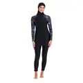 Dusk Modesty Suit Side Cut Burkini 34 Zoggs |  Svart/Flerfarget | Elastomax