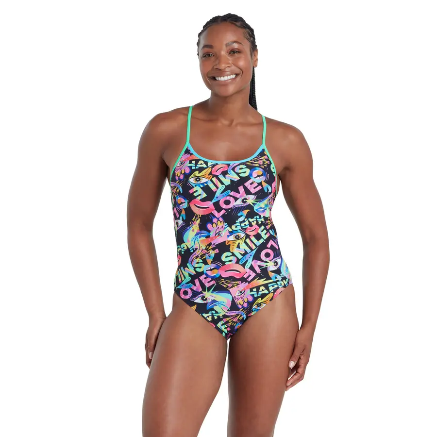 Joyful Starback Badedrakt EU34 Zoggs | Flerfarget | Ecolast + 
