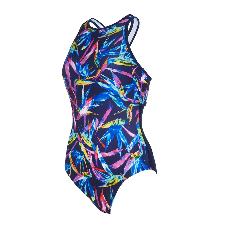 Neon Crystal Crossback Badedrakt EU34 Zoggs | Flerfarget | Ecolast 