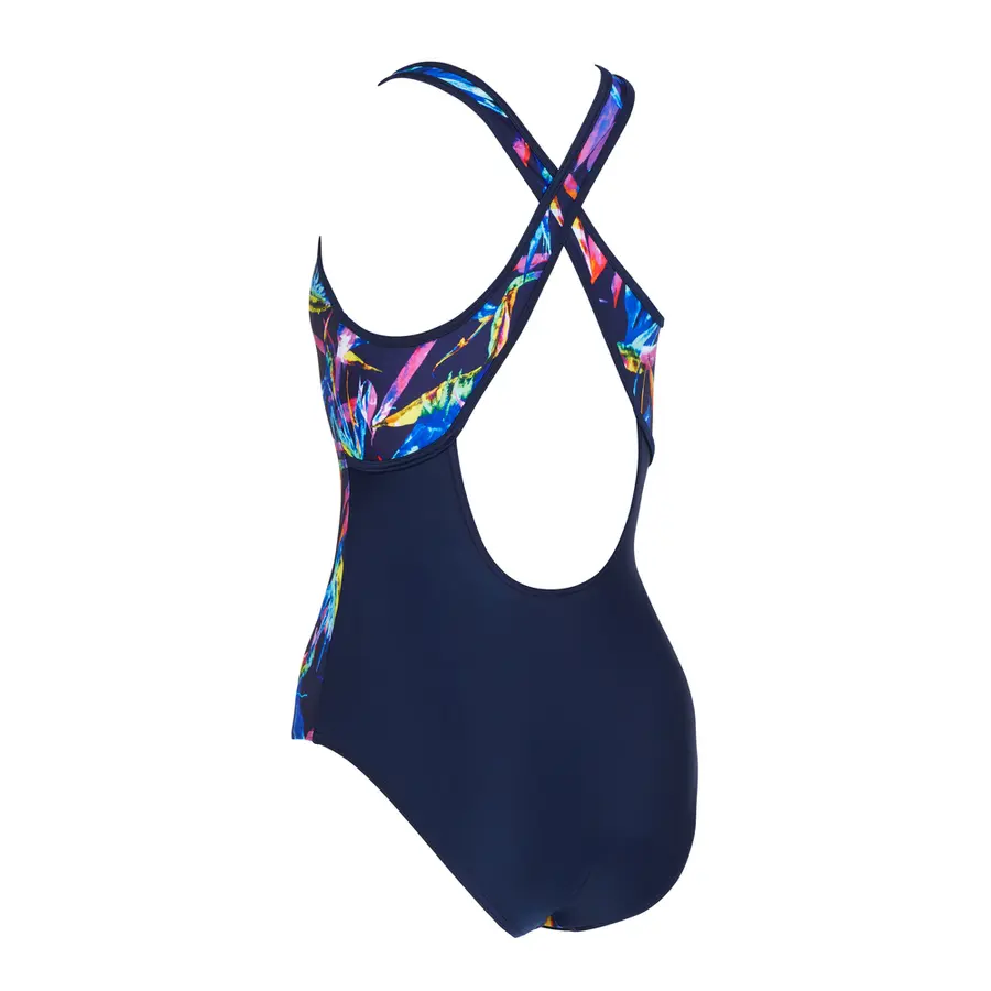 Neon Crystal Crossback Badedrakt EU34 Zoggs | Flerfarget | Ecolast 