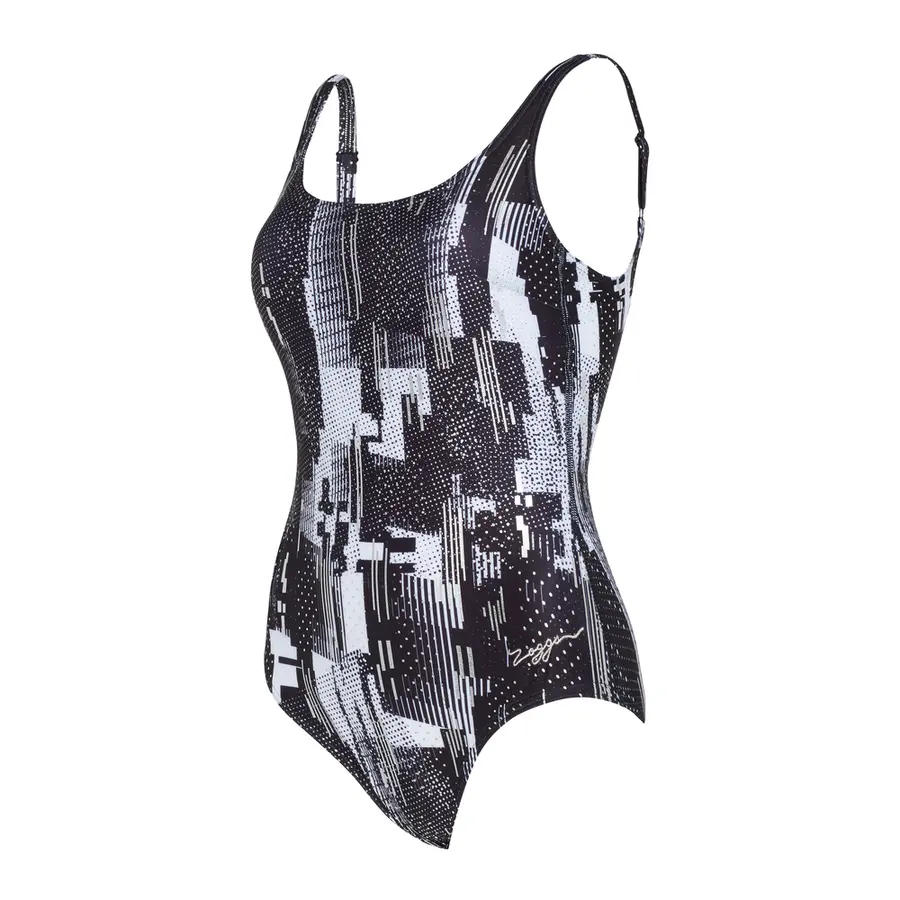 Shimmer Sleekback Badedrakt EU38 Zoggs | Flerfarget | Ecolast 
