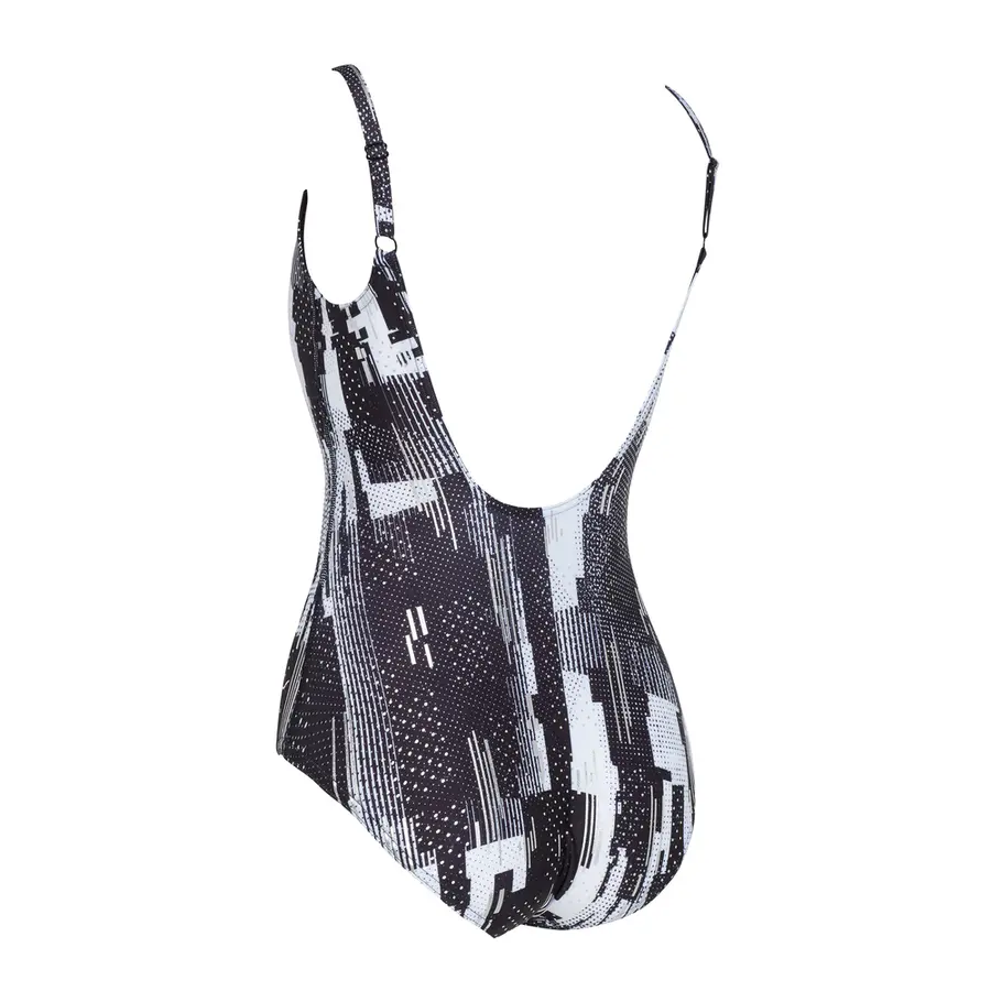 Shimmer Sleekback Badedrakt EU38 Zoggs | Flerfarget | Ecolast 