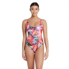 Savannah Sleekback Badedrakt 36 Zoggs | Flerfarget | Ecolast