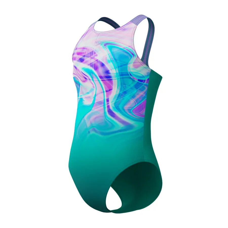 Printed Pulseback Badedrakt jr 140 Speedo | Flerfarget | Endurabrite 