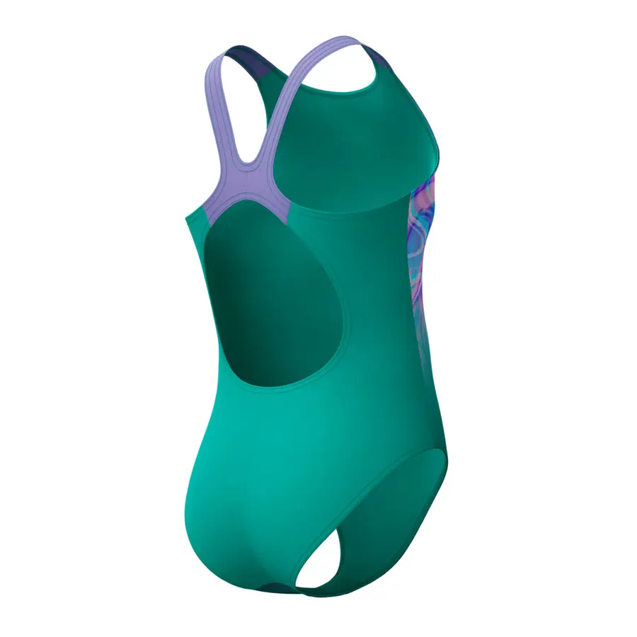 Printed Pulseback Badedrakt jr 140 Speedo | Flerfarget | Endurabrite 