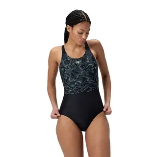 HyperBoom Placement Badedrakt Speedo | Gr&#248;nn | Endurance+