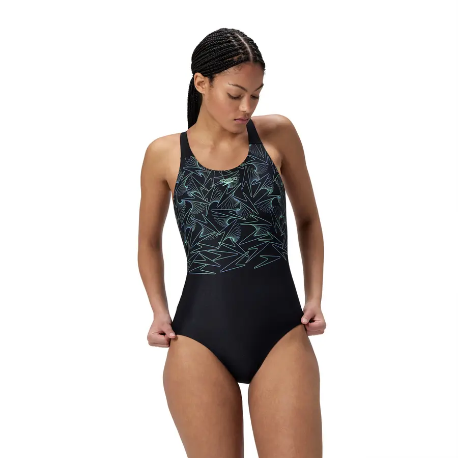 HyperBoom Placement Badedrakt 38 Speedo | Grønn | Endurance+ 