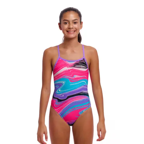 Sweetest Swirl Badedrakt Junior Funkita | Single Strap One Piece