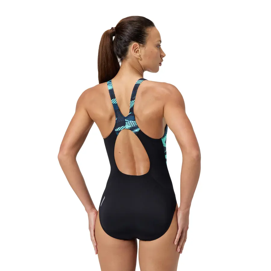 HyperBoom Splice Muscleback Badedrakt 38 Speedo | Grønn | Endurance+ 