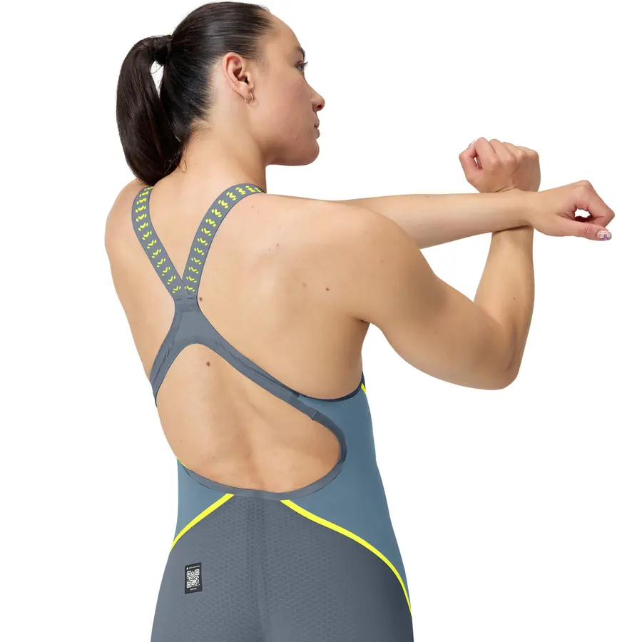 Fastskin LZR Pure Intent 2.0 Openback 24 Speedo | Grå | Konkurransedrakt 