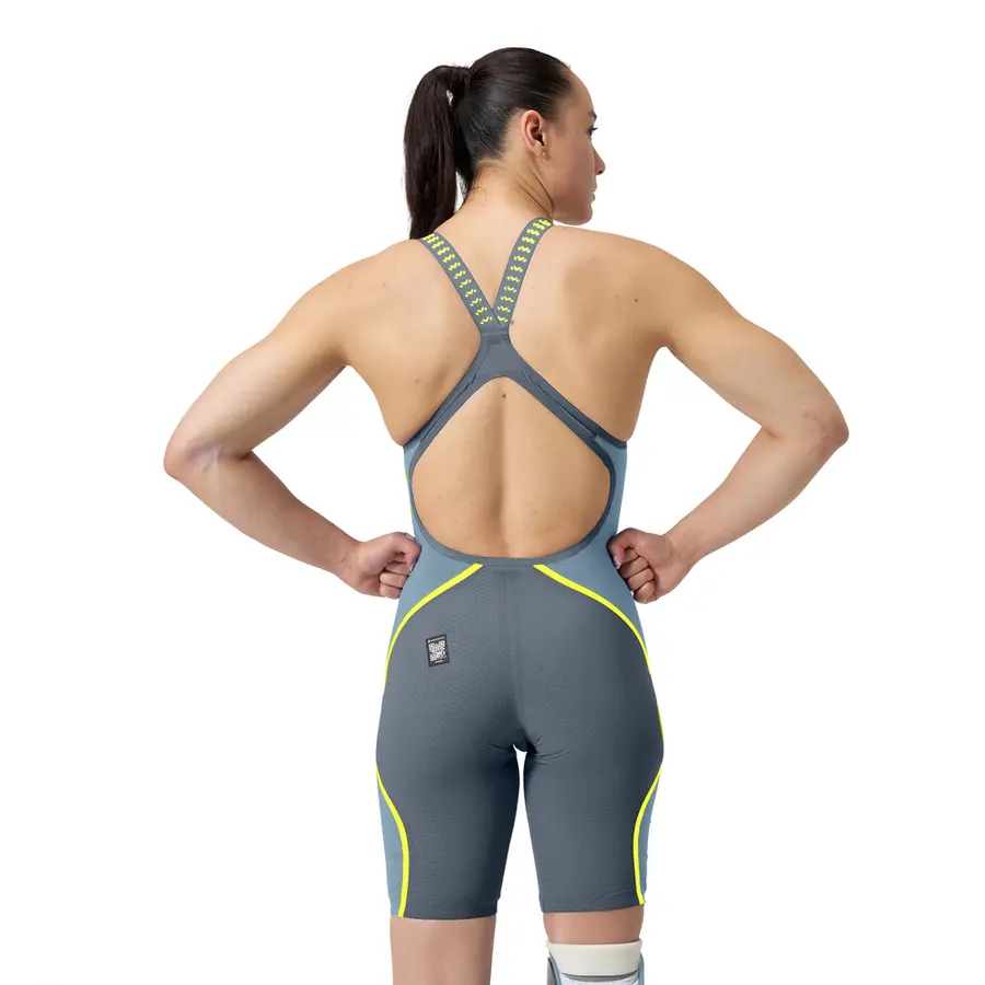 Fastskin LZR Pure Intent 2.0 Openback 24 Speedo | Grå | Konkurransedrakt 