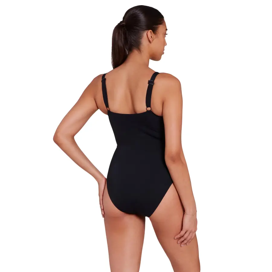 Seafarer Adj. Classicback Badedrakt EU48 Zoggs | Svart/Flerfarget | Ecolast + 