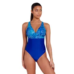Nautilus Ruch Crossback Badedrakt EU38 Zoggs | Bl&#229; | Ecolast