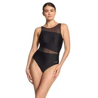 Rustique Mesh V back Badedrakt Zoggs | Svart | Ecolast