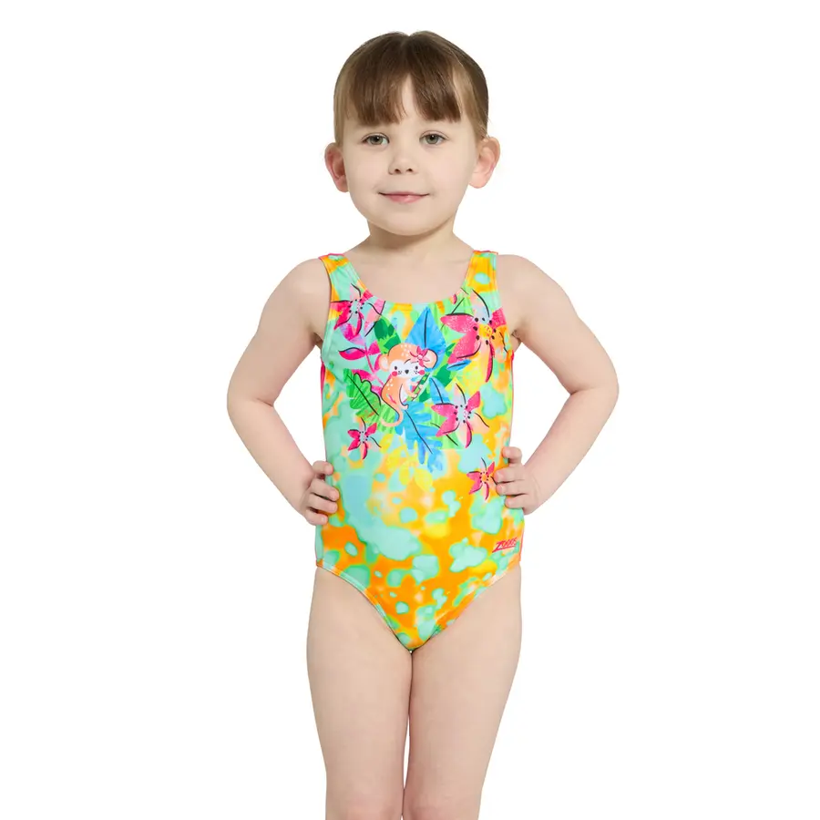 Wildwood Scoopback Badedrakt 98cm Zoggs | Flerfarget | Ecolast 