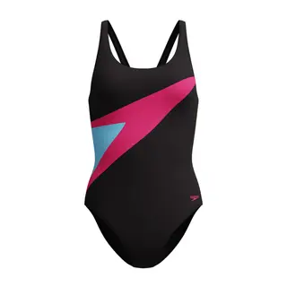 Speedo Hyperboom Butterfly Back Speedo | Svart/Rosa | Endurance Pro