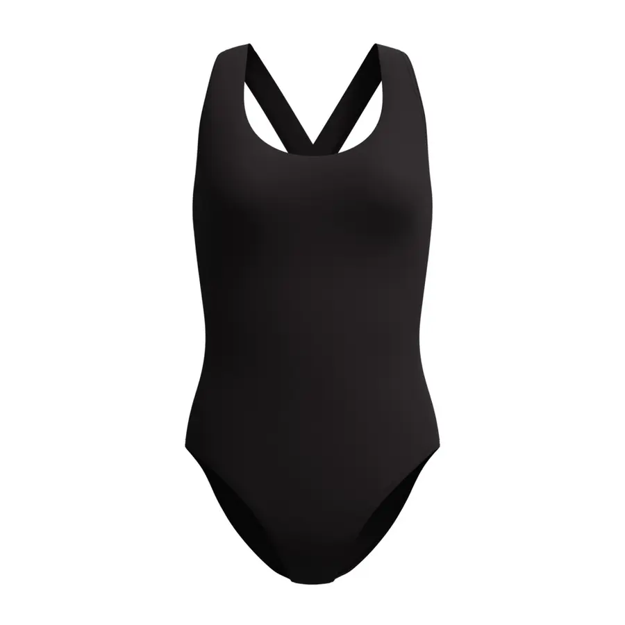 Speedo Solid Scoop Neck 34 Speedo | Svart 
