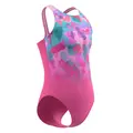 Print Pulseback Badedrakt jr Speedo | Rosa | EnduraSoft