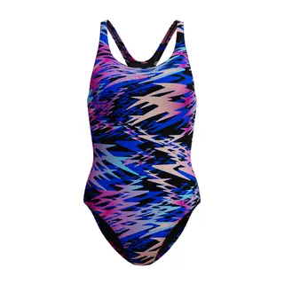 Speedo Hyperboom Print Medalist Speedo | Svart/Rosa | Endurance Pro
