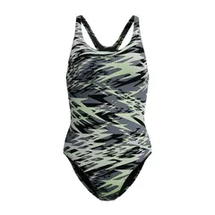 Speedo Hyperboom Print Medalist 32 Speedo | Svart/Gr&#248;nn | Endurance Pro