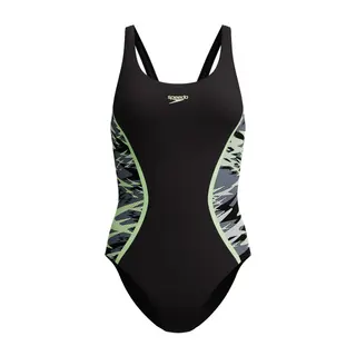 Speedo Hyperboom Splice Muscleback Speedo | Svart/Gr&#248;nn | Endurance Pro