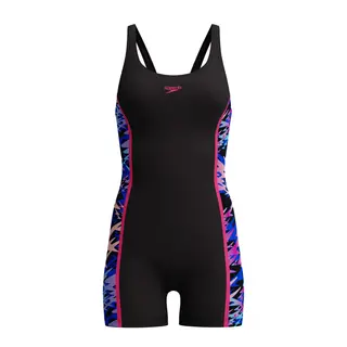 Speedo Hyperboom Splice Legsuit Speedo | Svart/Rosa | Endurance Pro