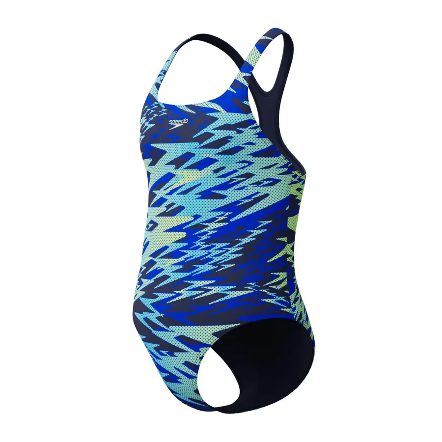 Hyperboom Medalist Badedrakt jr 116 Speedo | Blå/Grønn | Endurance Pro 