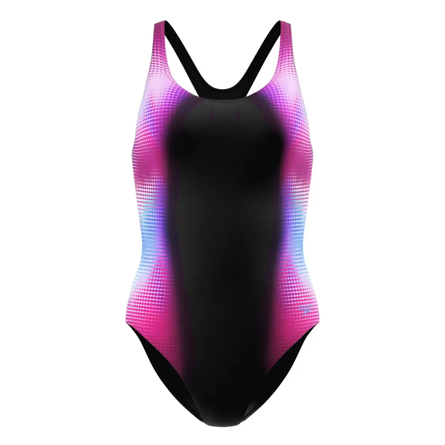 Speedo Print Medalist 34 Speedo | Svart/Rosa | Endurance Pro 